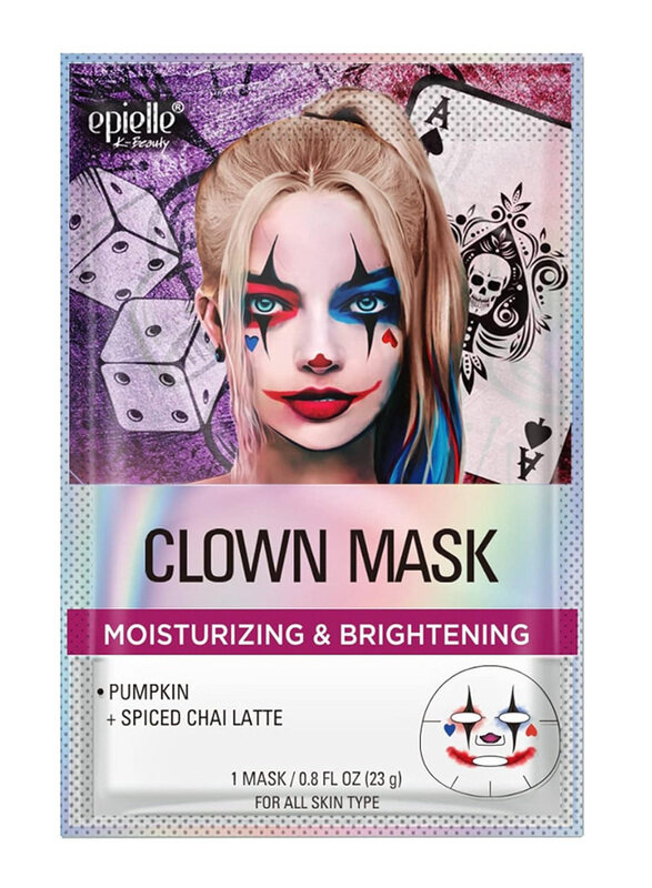 

Epielle Clown Character Mask For Moisturizing & Brightening, 1 Piece