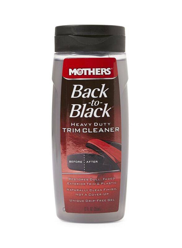 Mothers 355ml Back To Black Heavy Duty Trim Cleaner, Red