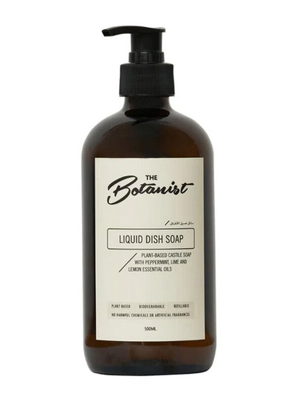 

The Botanist Liquid Dish Soap, 500ml, Brown