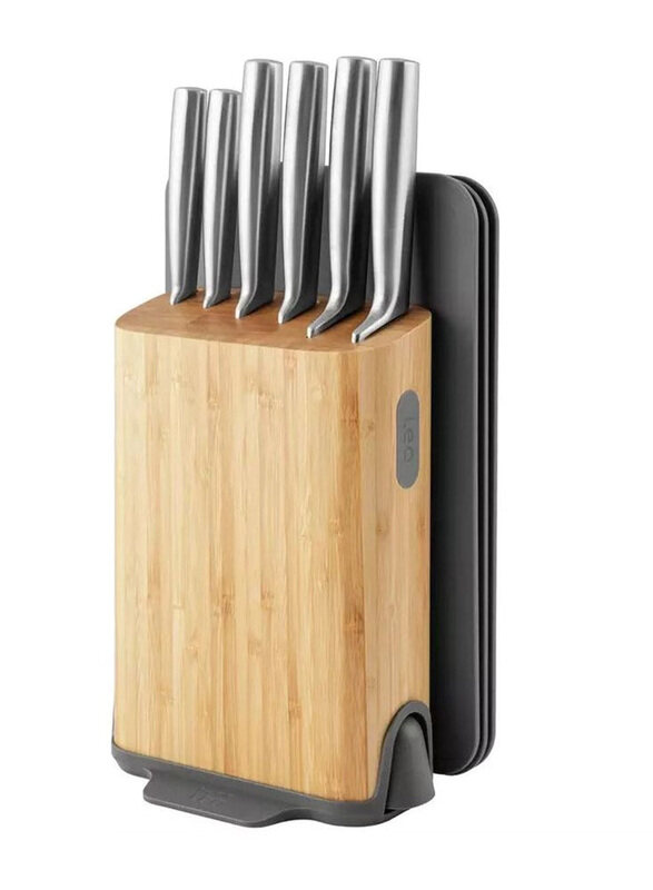 

Berghoff 11-Piece Leo Legacy Knife Block Set, Black/Silver