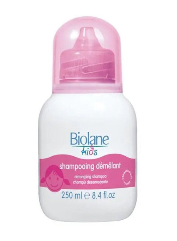

Biolane 250ml Kids Detangling Shampoo, Pink