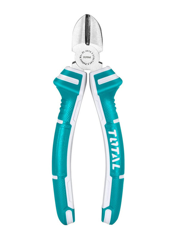 

Total 7 Inch Diagonal Cutting Pliers, THT-130706P, Blue