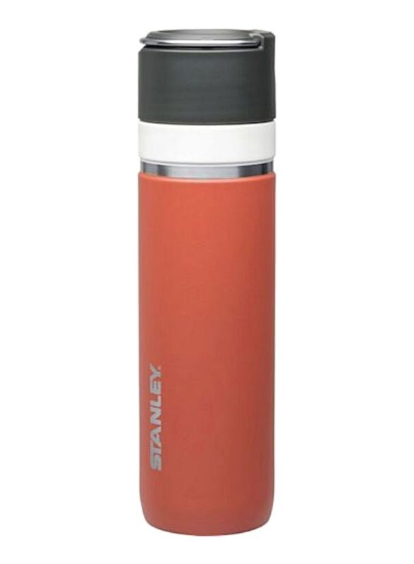 Stanley 700ml Ceramivac Salmon Water Bottle, Orange/Grey