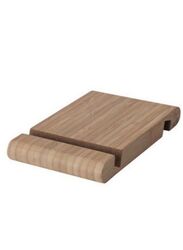 Bamboo Phone and Tablet Holder, Brown