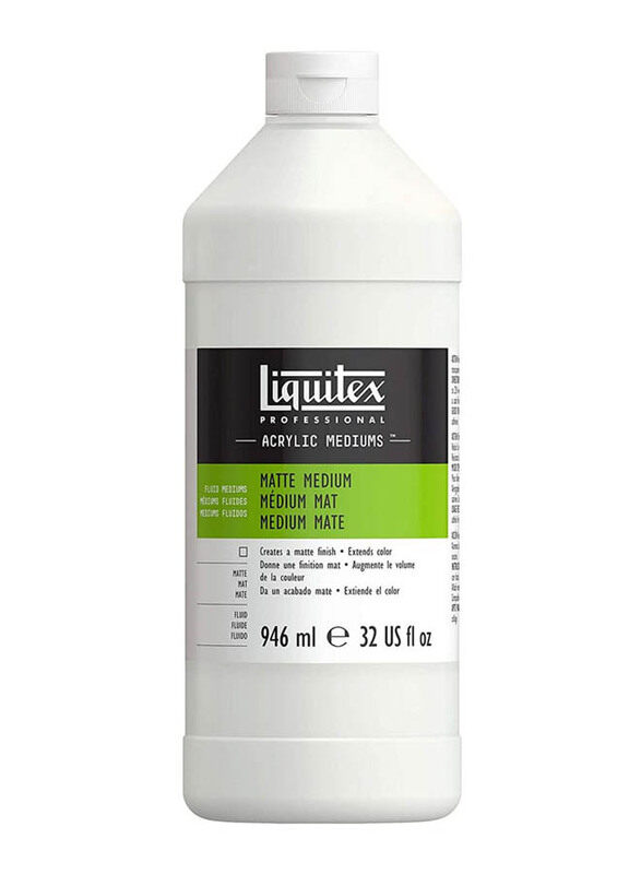 

Liquitex Professional Fluid Matte Medium, 946ml, Clear