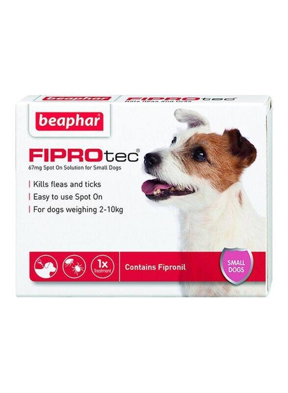 

Beaphar Fiprotec Dog Flea Drops, Clear