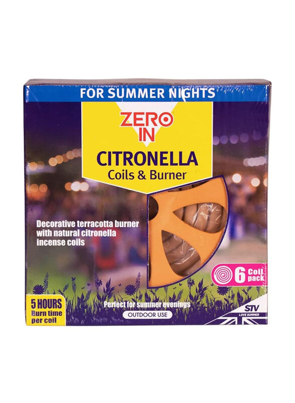 

Stv Citronella Burner with 6 Pieces Coils Set