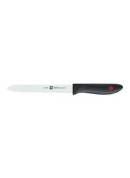 Zwilling 13cm Twin Point Utility Knife, Black/Sliver