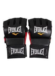 Everlast Mma Training Gloves, S/M, Black/White/Red