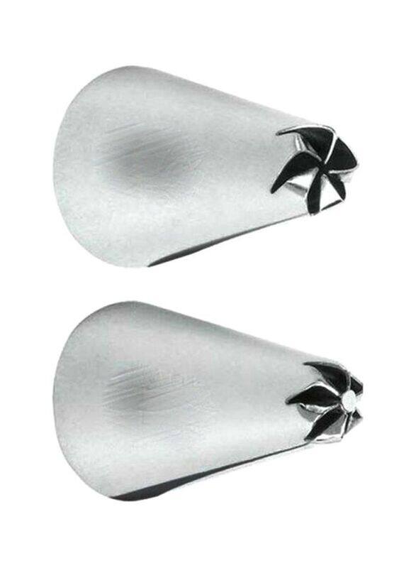 

Wilton 2-Piece Left Handed Drop Flower Tip, Silver