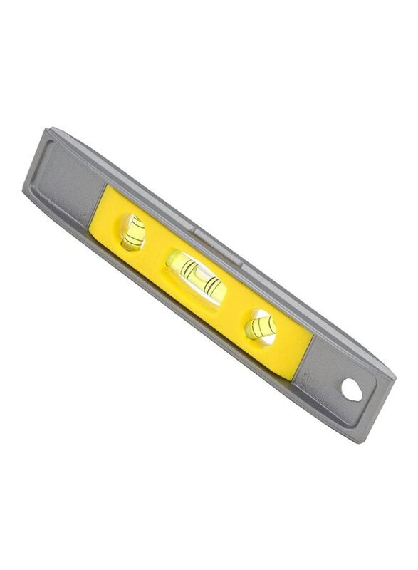 Stanley Magnetic Level Torpedo, Silver/Yellow