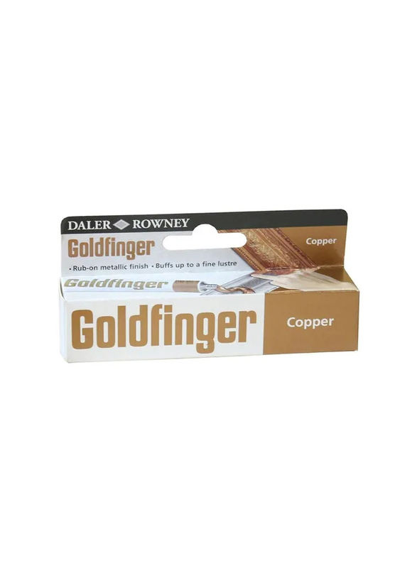 Daler Rowney Goldfinger Decorative Metallic Paste Imitation Tube, 22ml, Copper