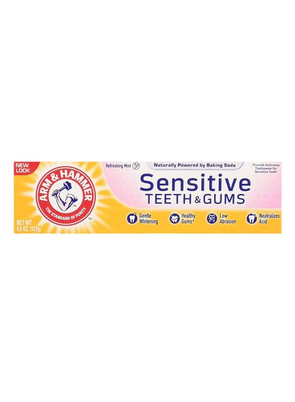 Arm & Hammer Sensitive Teeth and Gums Toothpaste, 4.5oz