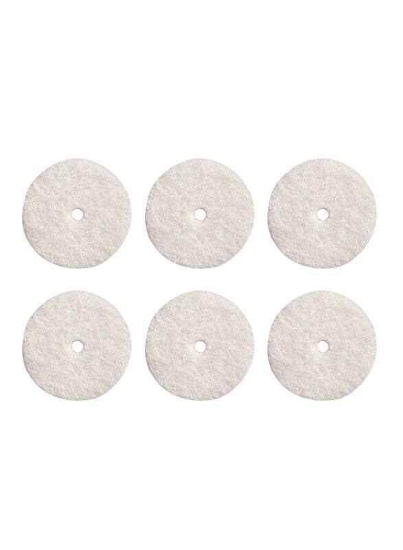 

Dremel 6-Piece Felt Polishing Wheel, 12.7mm, White