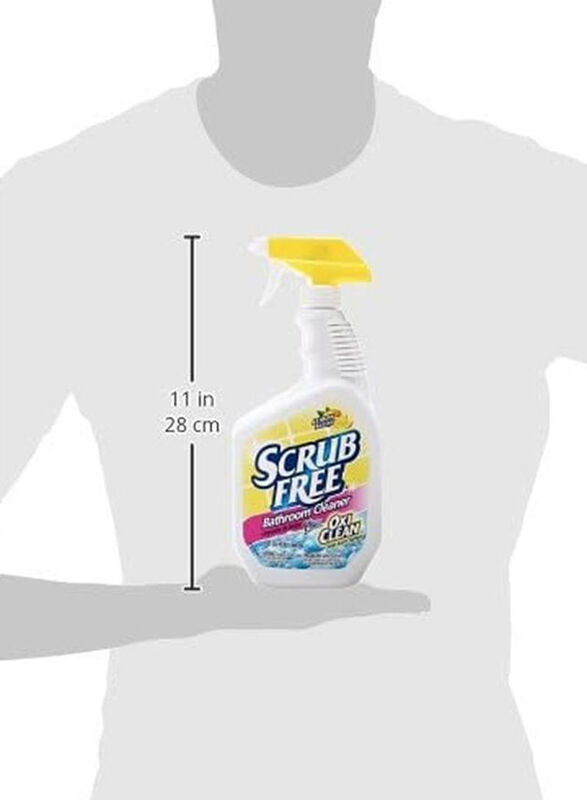 Oxi Scrub Free Lemon Flavour Bathroom Cleaner, 946ml