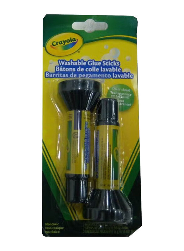 

Crayola Glue Stick Set, 2 Pieces, Multicolour