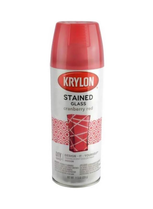 Krylon Multi-Purpose Spray Paint, 326gm, Cranberry Red