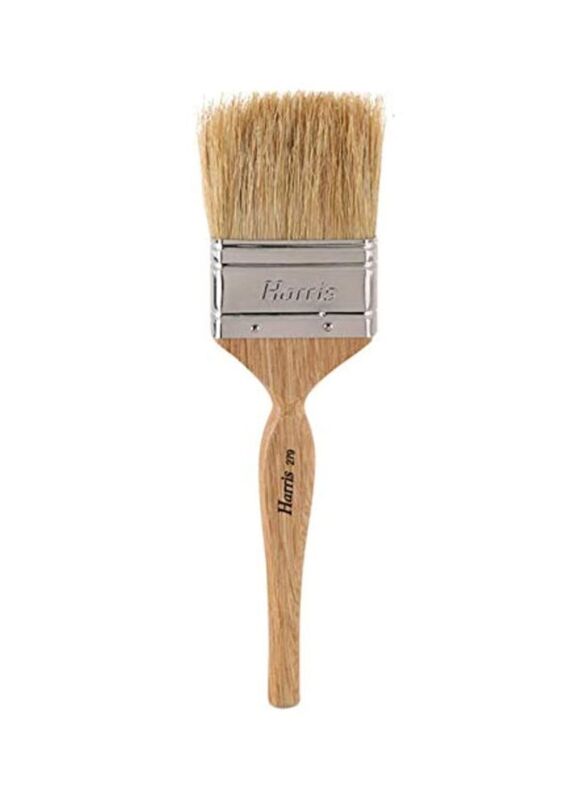 Harries Natural Bristle Brush, Beige/Silver