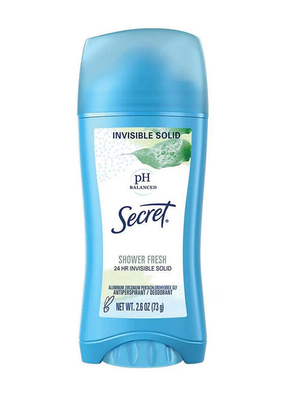 

Secret Invisible Solid Shower Fresh Deodorant, 73g