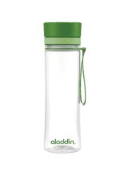 Aladdin 600ml Aveo Water Bottle, Clear/Green