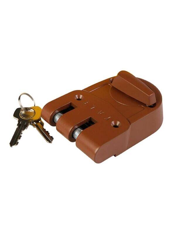 

Yale Dead Lock Key Set, Brown/Silver