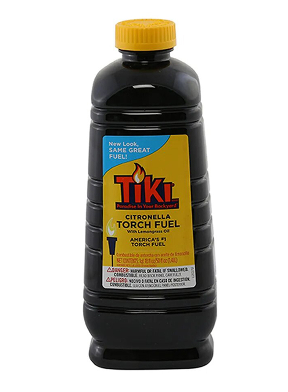 Tiki Citronella Torch Fuel, 1.48 Liter, Black