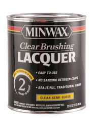 Minwax Brushing Lacquer, 946ml, Clear Semi-Gloss