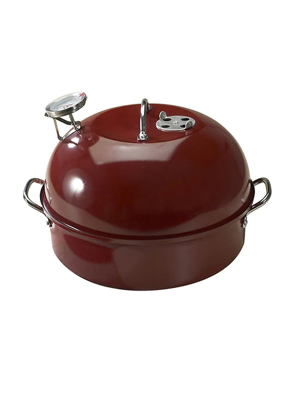 Nordic Ware 4.3Kg Kettle Smoker, Red