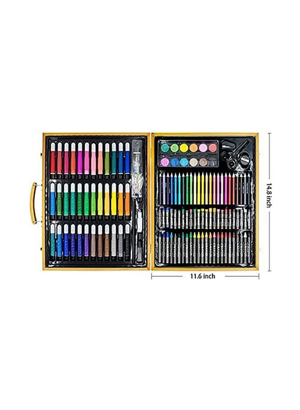 

Generic Kids Deluxe Artist Drawing & Painting Set, 150 Pieces, Multicolour