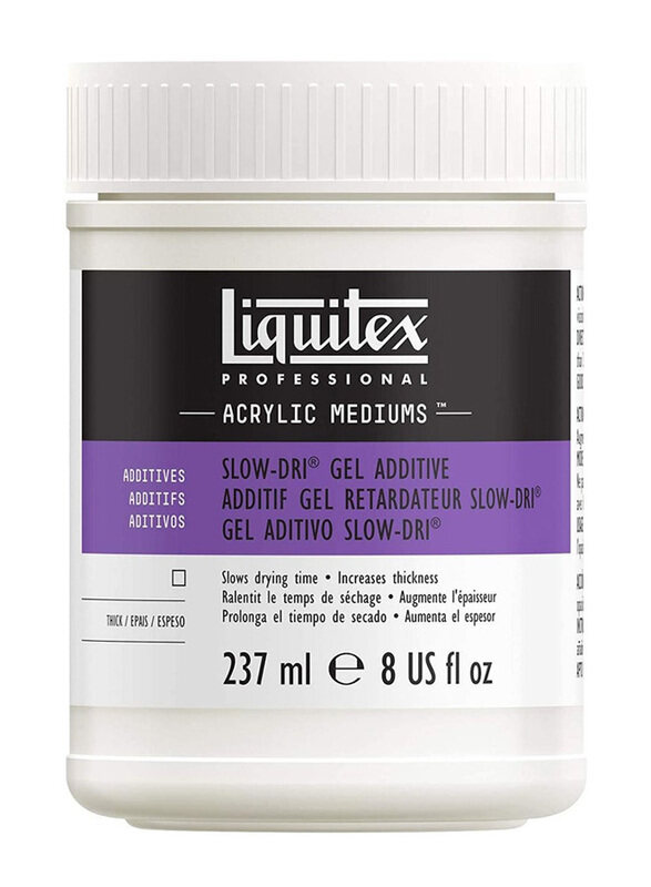 

Liquitex Professional Slow-Dri Gel Additive, 237ml, Clear