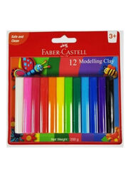 Faber-Castell Modelling Clay Set, 12 Pieces, Multicolour