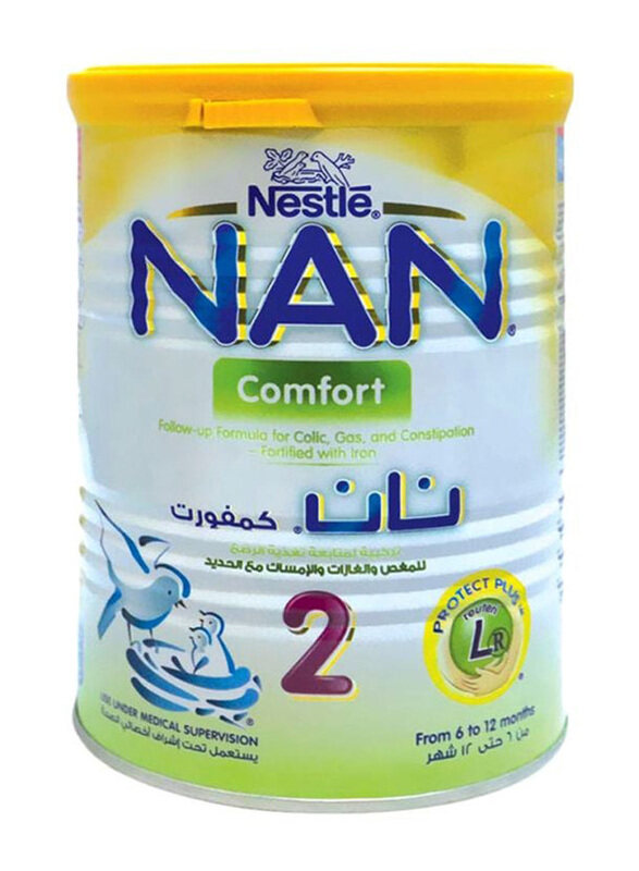 

Nestle Nan Comfort 2 Follow-up Formula, 6-12 Month, 400g
