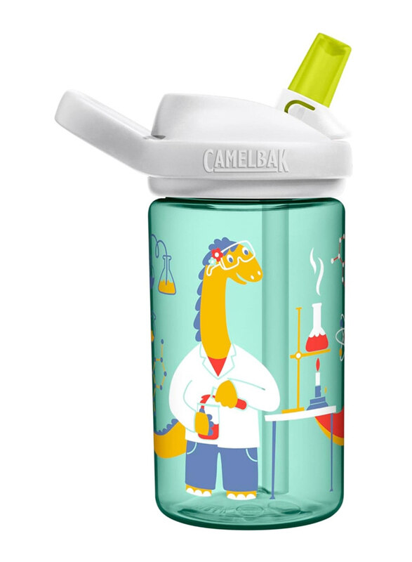 

Camelbak Eddy+ 14Oz Kids Science Dinos Bistle Bottle with Tritan Renew, 415ml, Multicolour