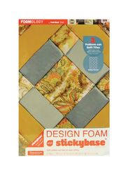 Foamology 2-Piece Design Foam, Yellow/Orange/Green