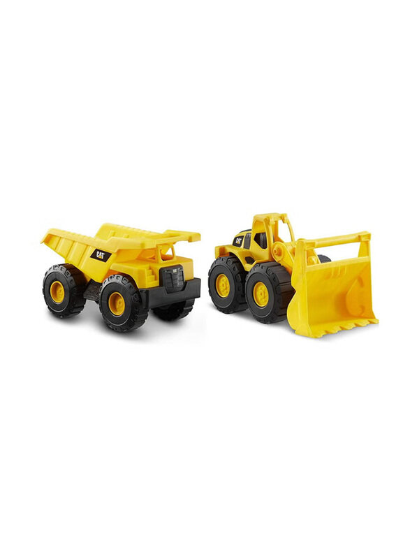 

Funrise Cat Construction Fleet Dump Truck-Wheel Loader, Ages 3+