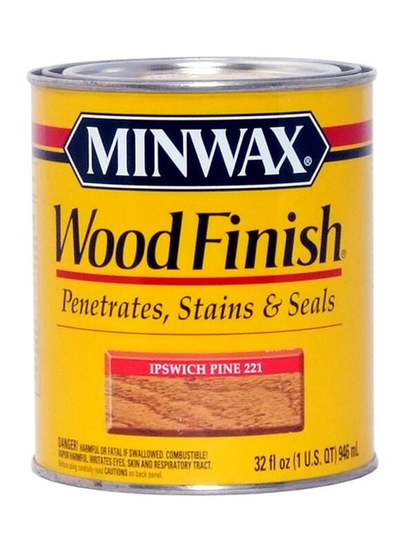 Minwax Wood Finish Penetrating Stain, 1 Quart, Ipswich Pine 221