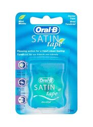 Oral B 27 Yard Satin Mint Tape, Blue