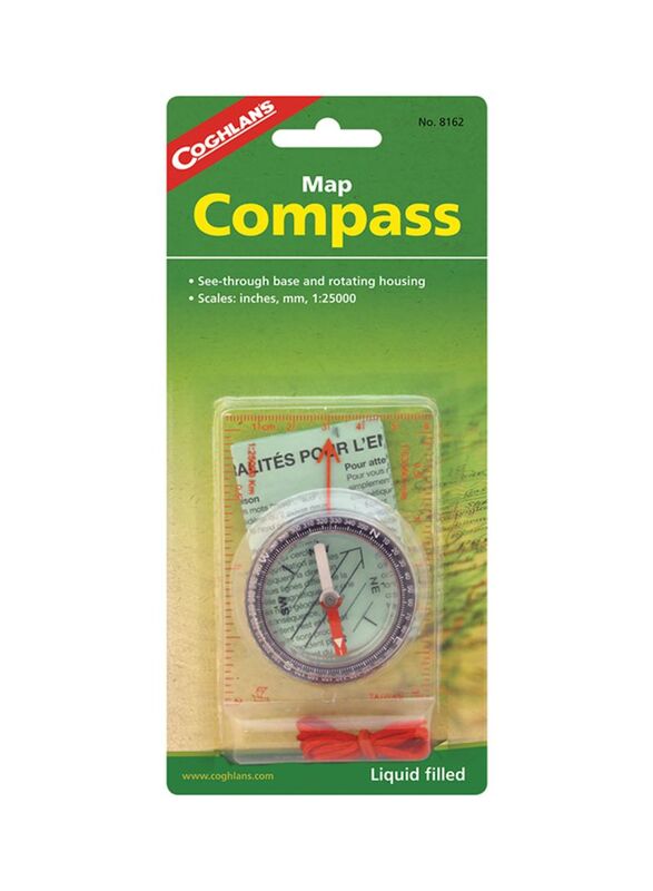 Coghlans Map Compass, Clear