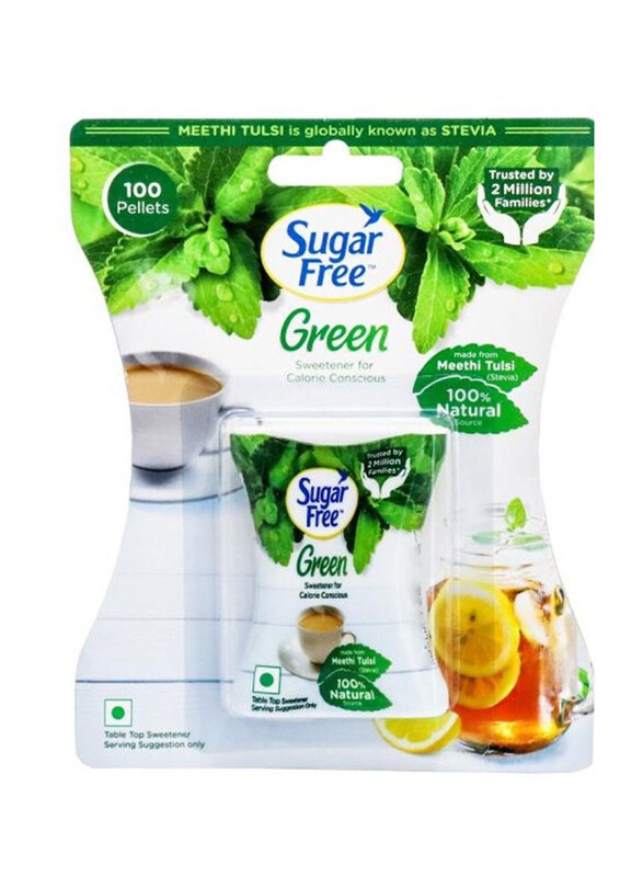 

Sugar Free Green Meethi Tulsi, 100 Pellets