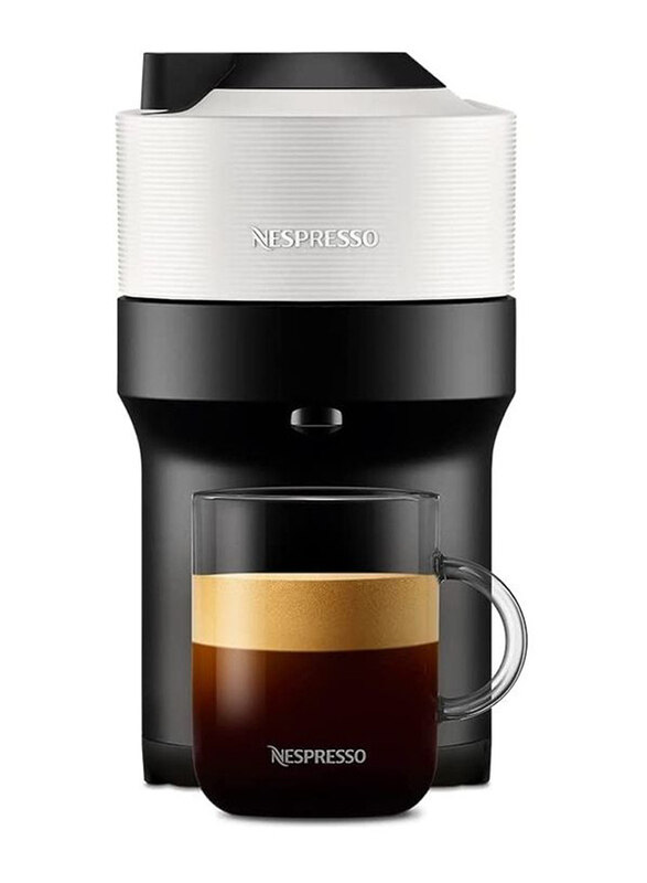 

Nespresso 560ml Vertuo Pop Coffee Machine, 1260W, GCV2-GB-WH-NE, White