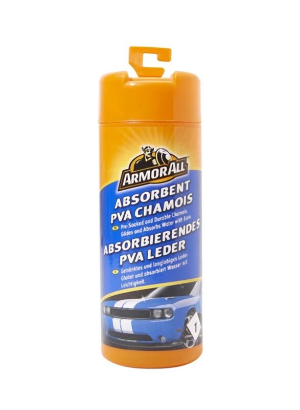 Armor All 150g Absorbent PVA Chamois Car Cleaner, Blue
