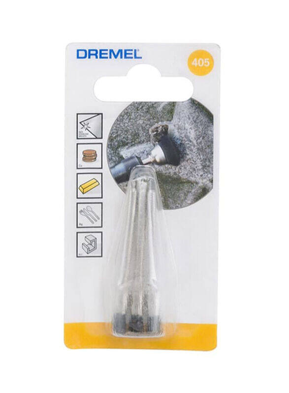 

Dremel 32mm Nylon End Shape Bristle Brush, Silver/Black