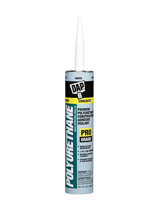 

Dap 300ml Polyurethane Construction Adhesive Sealant, White