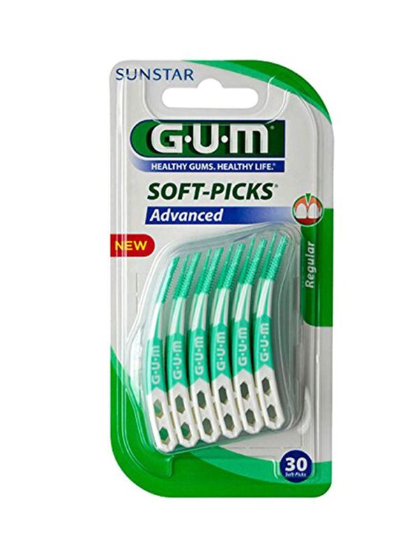 Gum Advanced Soft Picks, 30 Pieces