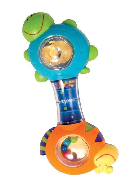 

The First Years Shaken Shells Easy Grip Rattle LC23098, Multicolour