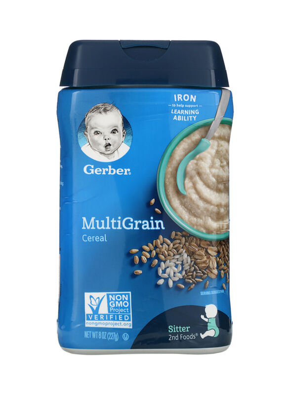 Gerber Multigrain Food Baby Cereal, 227g