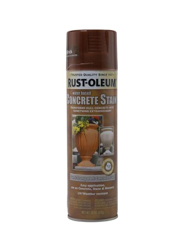 Rustoleum concrete best sale stain spray