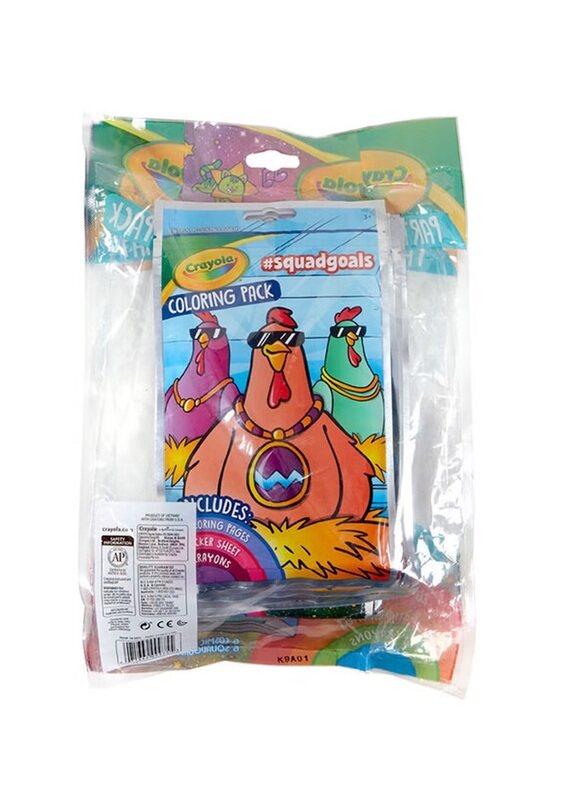 

Crayola Squad Goals Coloring Pack, Multicolour