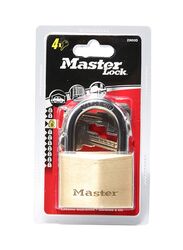 Master Lock 60mm Brass Padlock, Gold