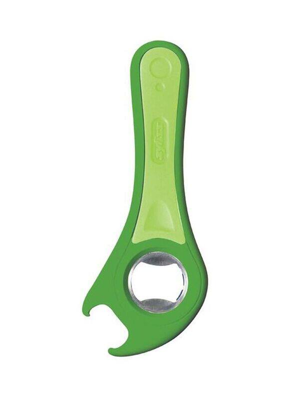 Zyliss 5-Way Bottle Opener, Green/Silver